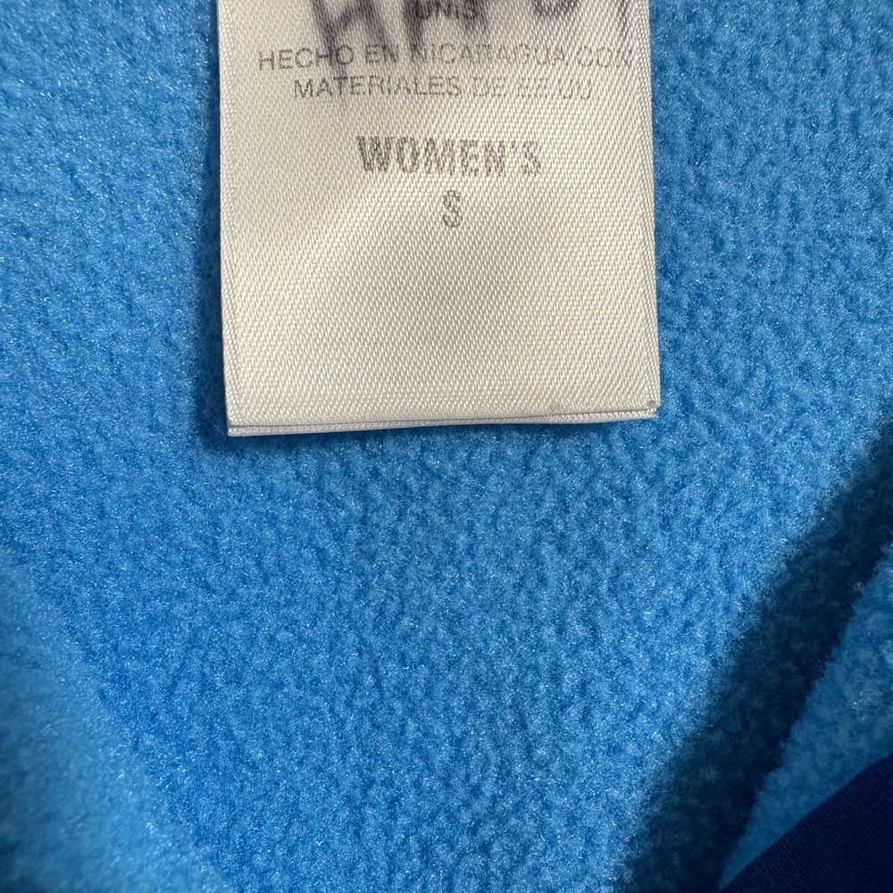 Patagonia Synchilla Women’s Blue Fleece Snap Pullover - Picture 4 of 10